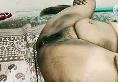 Desi Mommy Begs Lover's Tongue on Pussy Before Hard Doggystyle Pounding!