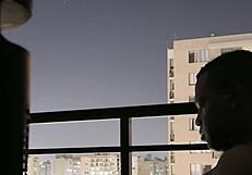 my best friend's boyfriend's cock gets balcony blowjob from braces latina nysdel