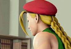 cammy fights yuri's futanari cock in redmoa spanish sub clash?
