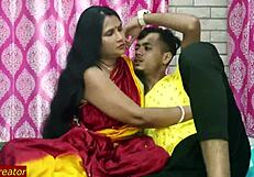 Lonely step-aunty gets pounded rough by step-nephew in homemade hardcore