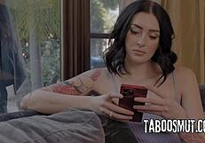 Cheating MILF Charlotte Sins fucks investigator doggystyle rough.