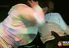 curvy brunette barbi bends over big ass riding rome majors monster cock in car