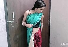 skinny indian wife bends for homemade doggystyle pounding