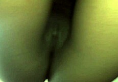 Daddy strokes hard for teen pussy close up.