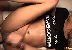 Amateur thai ladyboy candy's ass pounded bareback by big cock pov