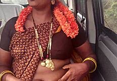 stepmom stepson car fuck with dirty telugu talks on long drive