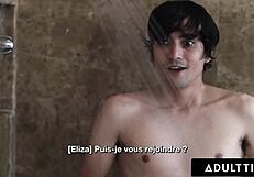 eliza ibarra grabs wrong glasses bent over rough fuck deepthroat cum doggystyle?