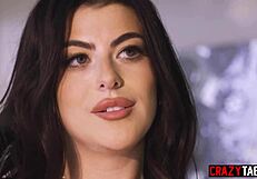 submissive milf gal ritchie licked and dildoed by big ass lesbian domme