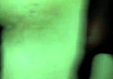 Latina Ass Bounces in Retro Blue Film Cumshot Frenzy