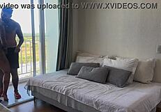 visitei o vizinho gostoso e mostrei meu corpo curvy com clit enorme