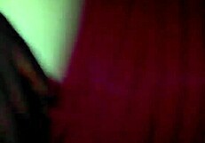 Latina Ass Bounces in Retro Blue Film Cumshot Frenzy