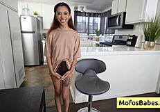 hey check out this lovely petite 18+ asian slut kalani luana showing her round boobs perky ass and sexy tats for charles dera!!