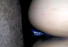 Latina Ass Bounces in Retro Blue Film Cumshot Frenzy