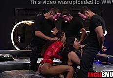 my ebony teen heart races getting gangbanged rough by stepaunt and stepuncles big cocks