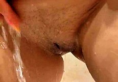 Step Sister's Steamy Shower Voyeur Show Tempts Forbidden Fuck!