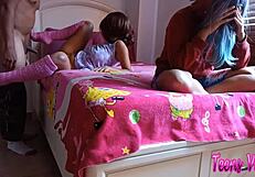 El Mejor Sexo De Su Vida Así Me Follo A Mi Padrastro Romperme El Coño Enorme Pene Cogerme Ano Anal Taboo!