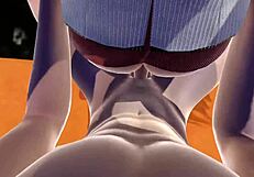 Sexy secretary bends over desk begging for hardcore pussy pounding gameplay