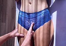 oiled tight young pussy massaged then filled with big cock!