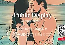 i'm teasing you with dirty talk as we fuck on the beach waves