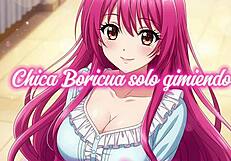 boricua kassindrix moans softly masturbating her wet pussy in solo bisexual tease