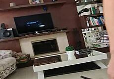 aline and flavio's homemade maid play turns into cute blonde milf's passionate fuck session