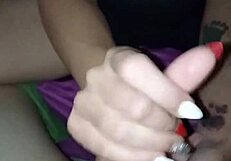 we start with porn, she massages my cock till full creampie explosion