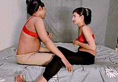 friends' quickie turns crazy with anal cumshot and pussy creampie in 3some!