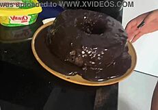 hey, watch chubby juliana coxta ride that fat dildo on the floor in pov? she cums hard with chocolate play