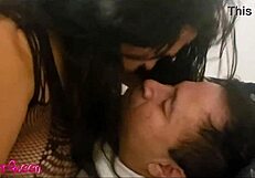 Stepmom Hotwife Latina Takes Intense Double Penetration DP