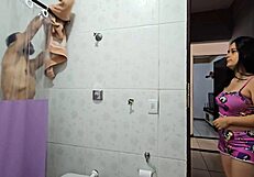 Horny stepdaughter cums multiple times on stepdad's cock bareback