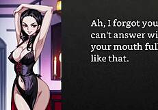 Can Faygrey's Nico Robin femdom JOI with sounding humiliate your married cock just right?