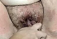 bbw latina stepmom gets hairy pussy fisted hard by not son