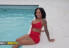 Kona Jade's Wet Pussy Fucked Every Position Then Creampied?