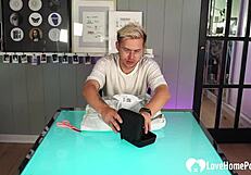 Redhead Cutie Bent Over Obeys Commands As Pussy Gets Pounded Hard