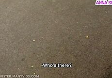 Friend shows up unexpectedly catching me horny leading to awkward pussy fuck