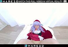 Mami Kawai Fucked Hard in Tiny Red Riding Hood Costume VR