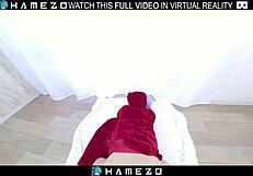 Mami Kawai Fucked Hard in Tiny Red Riding Hood Costume VR