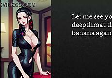 Can Faygrey's Nico Robin femdom JOI with sounding humiliate your married cock just right?