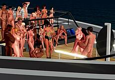 max's life season 4 cap 256 unleashes anal threesome orgy on luxury yacht