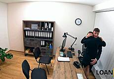 dirty czech office wife caught cheating hardcore game