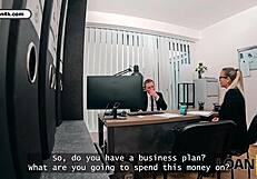 SHY BIG TITTED GIRL PUNISHED HARD IN GARAGE FOR SEX SHOP SEX TOYS!