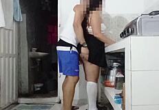 Can you see me pounding my stepdaughter's huge ass in her school uniform POV anal homemade?