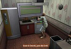 pai fode namorada do filho em visual novel pt-br rpg com narraçao the sims
