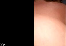 voyeur catches horny latina sarah rosa masturbating big ass tits in homemade video