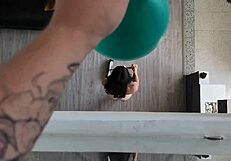 sexy employee bends over obeys boss every big cock command