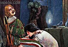 timeless allure of vintage erotic illustrations unfolds mysteriously