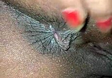 desi bhabhi fingers her wet juicy pussy close up with big natural saggy tits bouncing