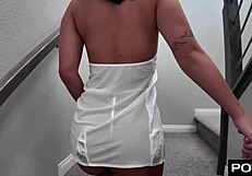 Petite Kimmy Kimm Oils Massages Big Cock Then Rides Creampie