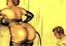 timeless allure of vintage erotic illustrations unfolds mysteriously