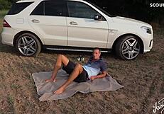 roadside redhead helper gets clothes ripped fucks outdoor creampie deep inside full german movie